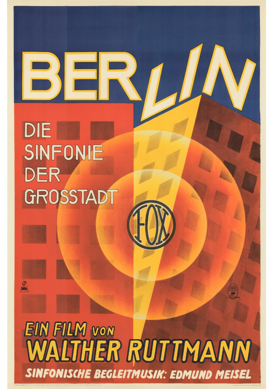 Alle Plakate 11 Berlin – Die Sinfonie der Grosstadt (1927)