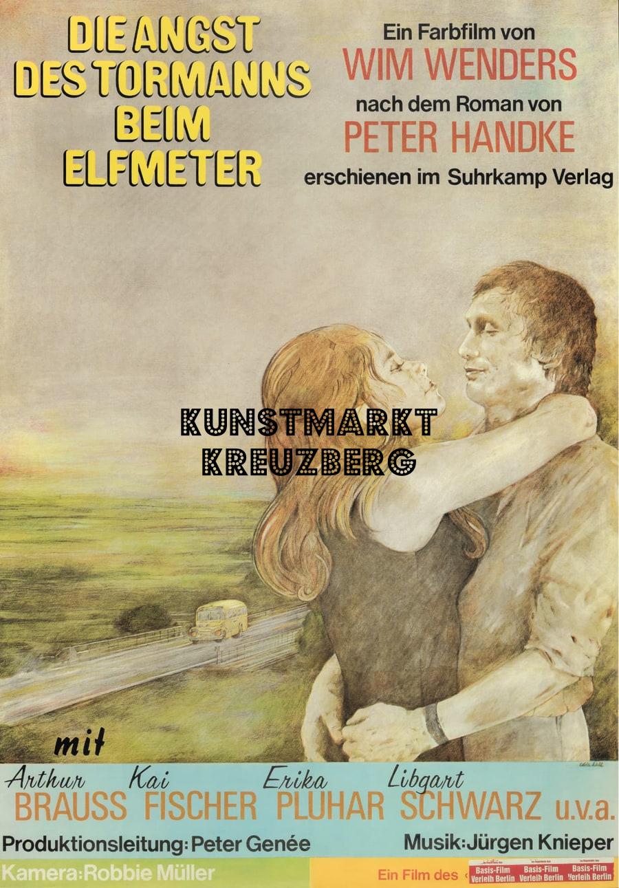 Die Angst des Tormanns beim Elfmeter – Deutsches Plakat (1972)