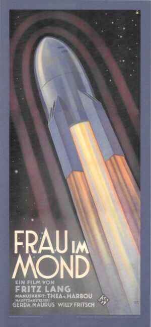 Frau im Mond – Deutsches Plakat (1929)