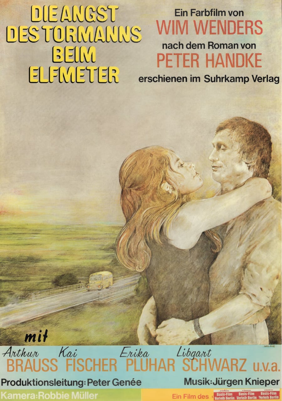 Alle Plakate 7 Die Angst des Tormanns beim Elfmeter – Deutsches Plakat (1972)